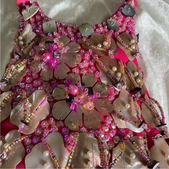 Vintage Beaded and Shell Handbag - Picture 7 of 7